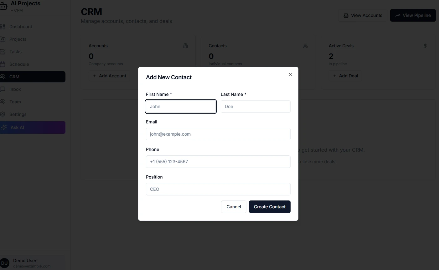 Notifications - Real-time notification center with mentions and updates